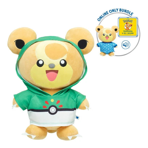 Pokémon Teddiursa Plush Bundle | Build-A-Bear® - US 1822