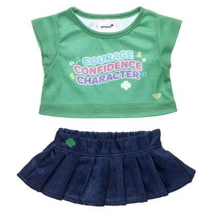 Girl Scout Cookie Teddy Bear Brownie Gift Set | BAB - US 2588