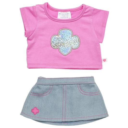 Girl Scout Trefoil Skirt Set for Plush Toys | Build-A-Bear® - US 5725