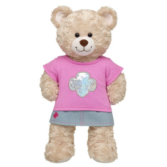 Girl Scout Trefoil Skirt Set for Plush Toys | Build-A-Bear® - US 2564