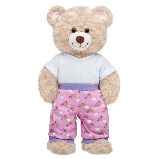 Girl Scout Print Jogger Pants for Stuffed Animals | Build-A-Bear® - US 3376