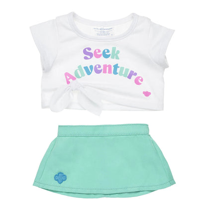 Girl Scout "Seek Adventure" Skirt Set for Stuffed Animals | Build-A-Bear® - US 5234