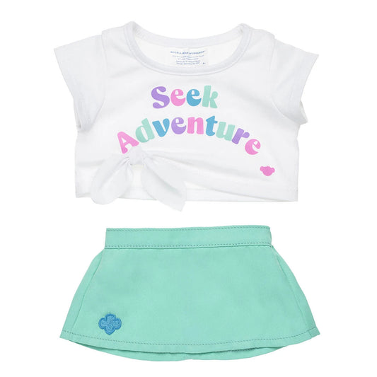 Girl Scout "Seek Adventure" Skirt Set for Stuffed Animals | Build-A-Bear® - US 5234