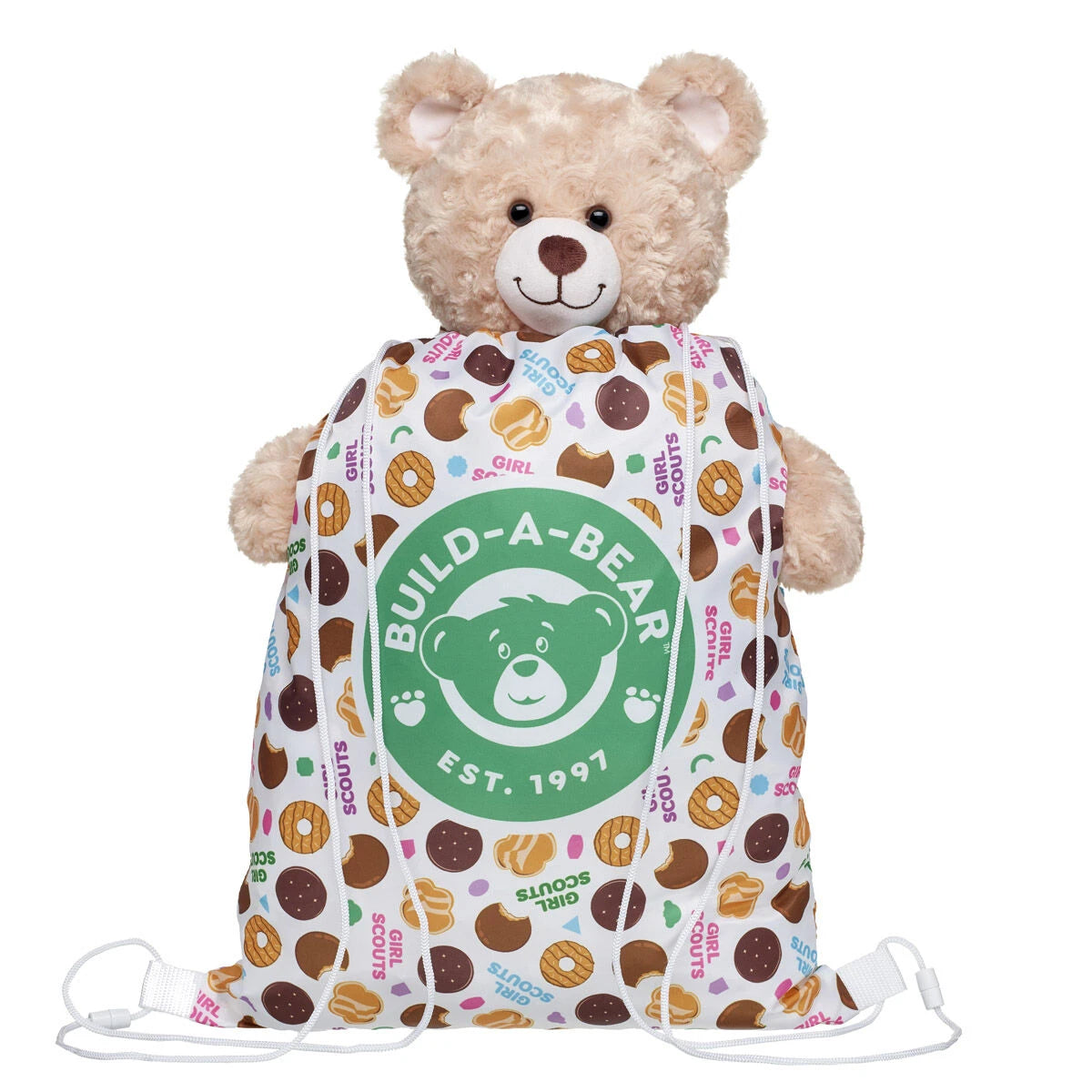 Girl Scout Cookie™ Toy Bear Carrier| Build-A-Bear - US 5528