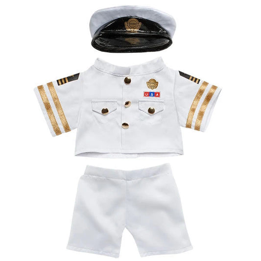 Naval Officer Uniform 3 pc. for Stuffed Animals | Build-A-Bear® - US 5207