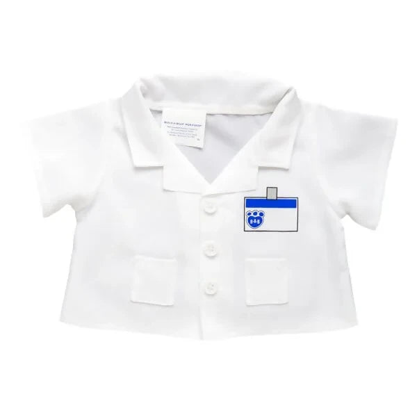 White Lab Coat for Stuffed Animals| Build-A-Bear® - US 8251