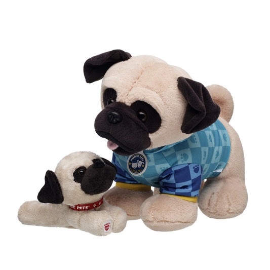 Promise Pets Pug Stuffed Animal Mini Beans Gift Set | BAB - US 2740