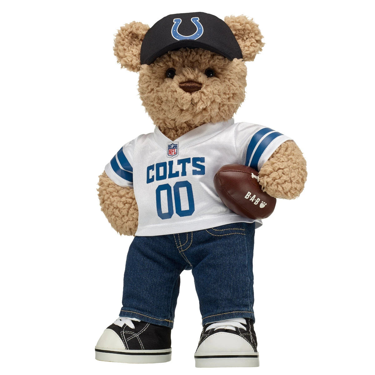 Indianapolis Colts Timeless Teddy Bear Football Gift Set - US 1854