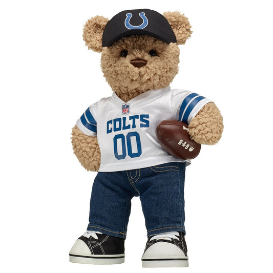 Indianapolis Colts Timeless Teddy Bear Football Gift Set - US 3962