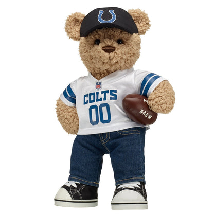 Indianapolis Colts Timeless Teddy Bear Football Gift Set - US 5356