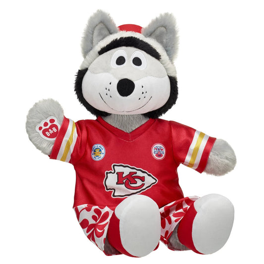 KC Wolf Plush for Kansas City Chiefs Fans | Build-A-Bear® - US 3259