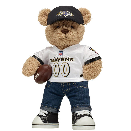 Baltimore Ravens Timeless Teddy Bear Football Gift Set - US 8877