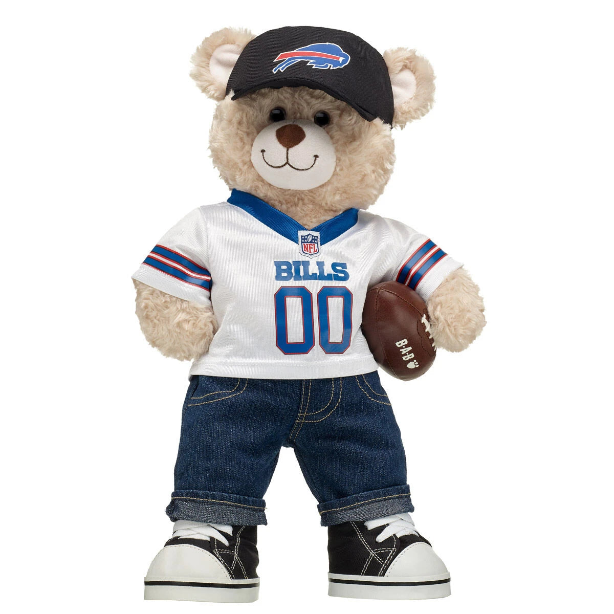 Buffalo Bills Happy Hugs Teddy Bear Football Gift Set - US 3775
