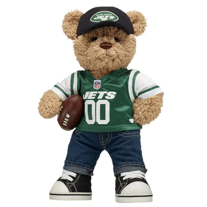 New York Jets Timeless Teddy Bear Football Gift Set - US 8159