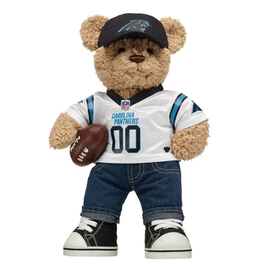 Carolina Panthers Timeless Teddy Bear Football Gift Set - US 5630