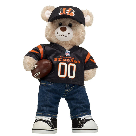 Cincinnati Bengals Happy Hugs Teddy Bear Football Gift Set - US 5010