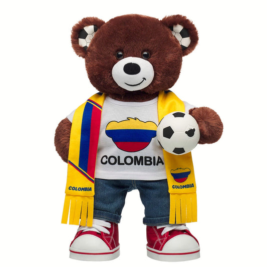 Let's Goal Bear Colombia Gift Set | Build-A-Bear - US 8691