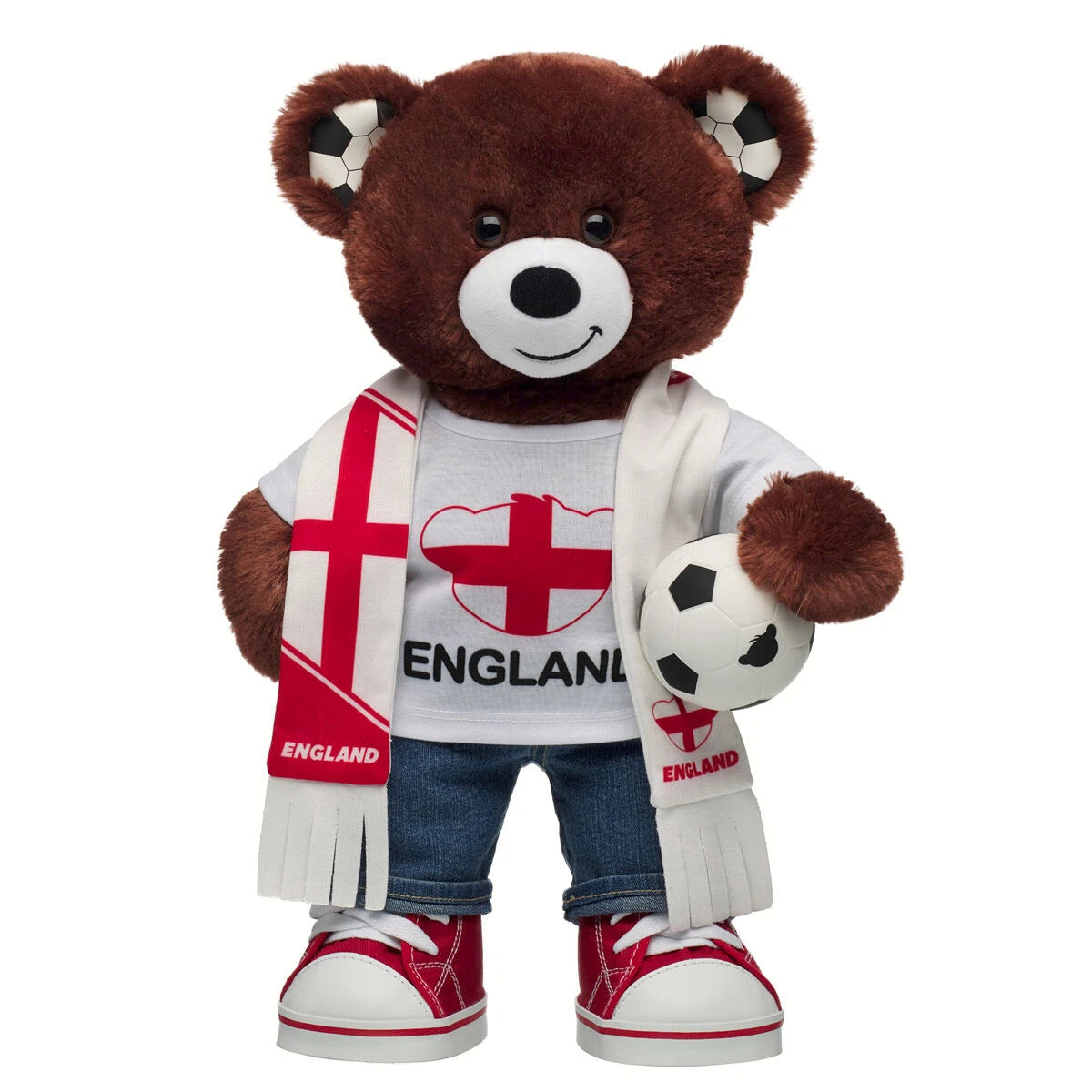 Let's Goal Bear England Gift Set | Build-A-Bear - US 9978
