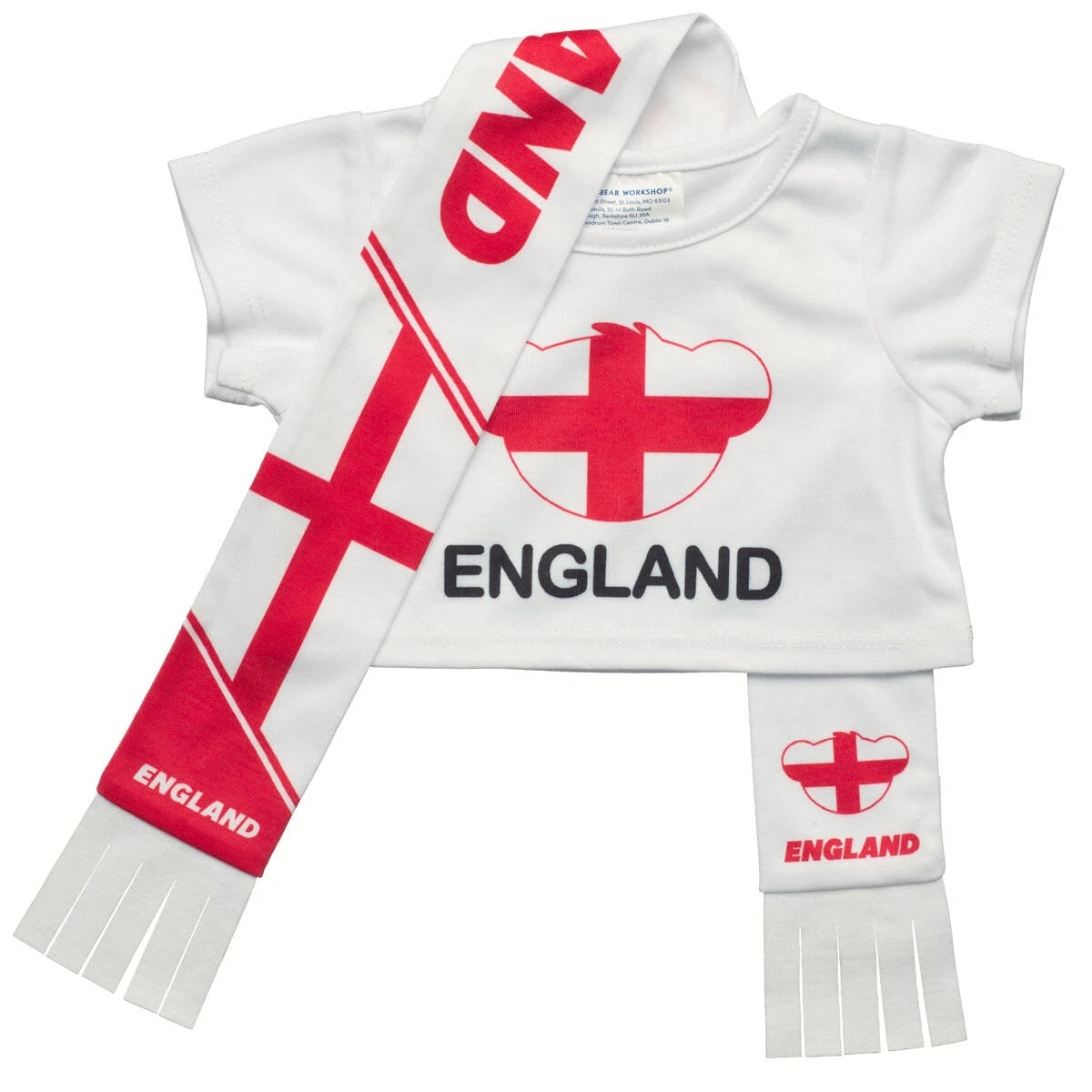 Let's Goal Bear England Gift Set | Build-A-Bear - US 4150