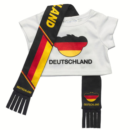 Germany Scarf &amp; T-Shirt Set | Build-A-Bear - US 6766