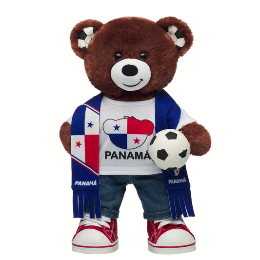 Let's Goal Bear Panama Gift Set | Build-A-Bear - US 2224