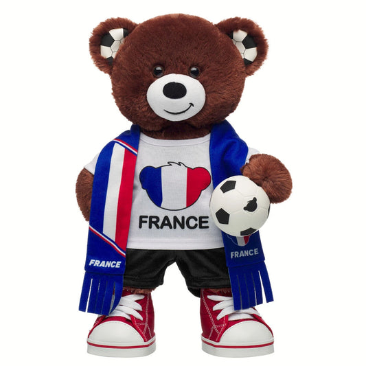 Let's Goal Bear France Gift Set | Build-A-Bear - US 7560