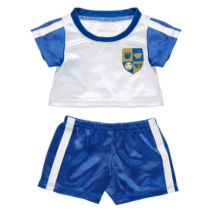 Pawlette™ Plush Blue Soccer Set &amp; Soccer Ball | Build-A-Bear® - US 6642