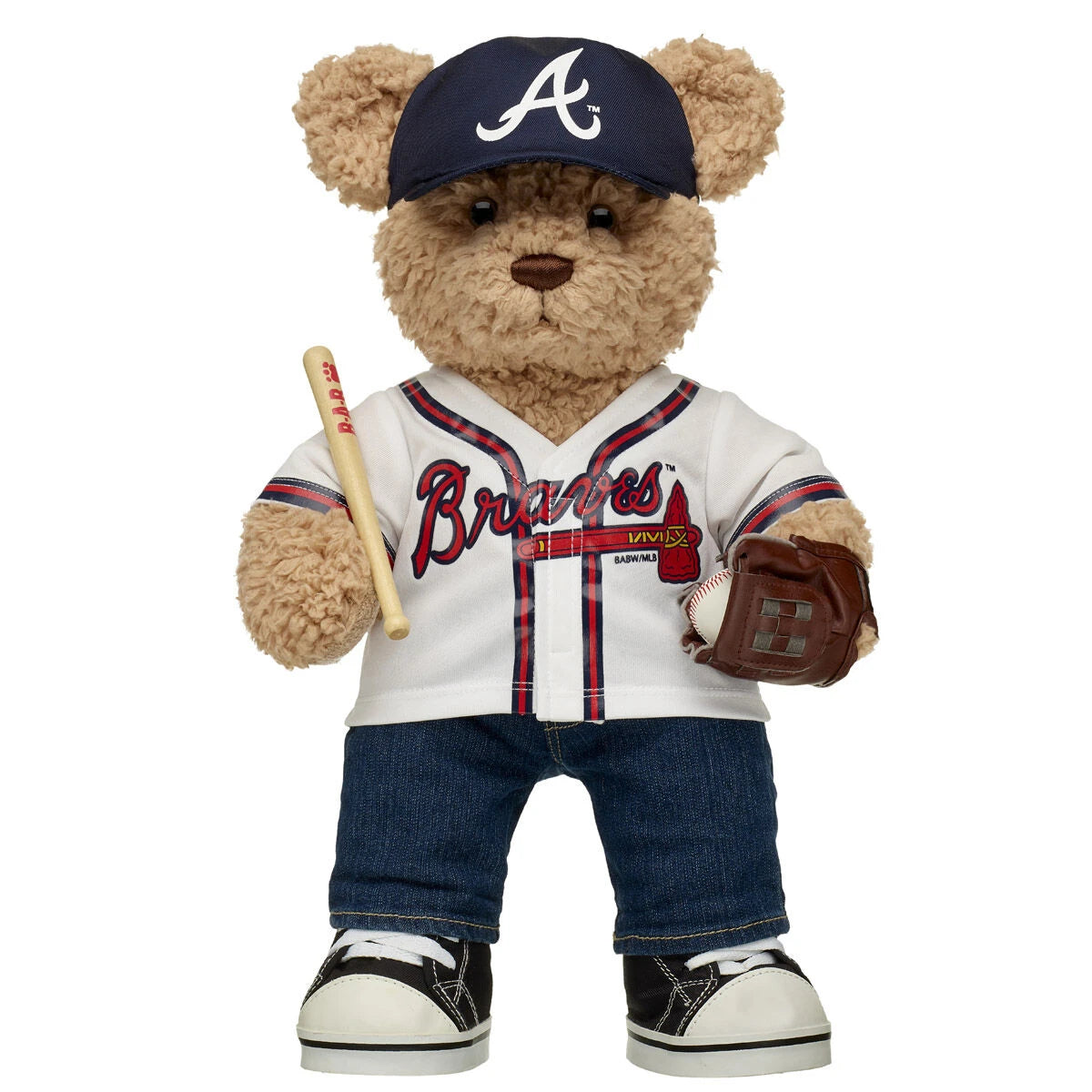 Atlanta Braves™ Teddy Bear Gift Set | Build-A-Bear® - US 7980