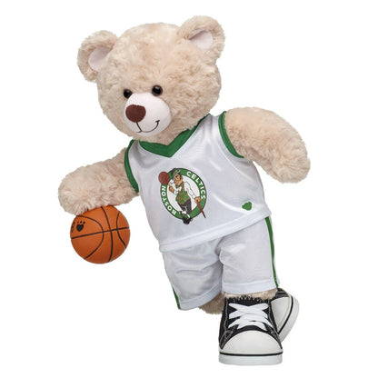 Boston Celtics Basketball Teddy Bear Gift Set | Build-A-Bear® - US 9037