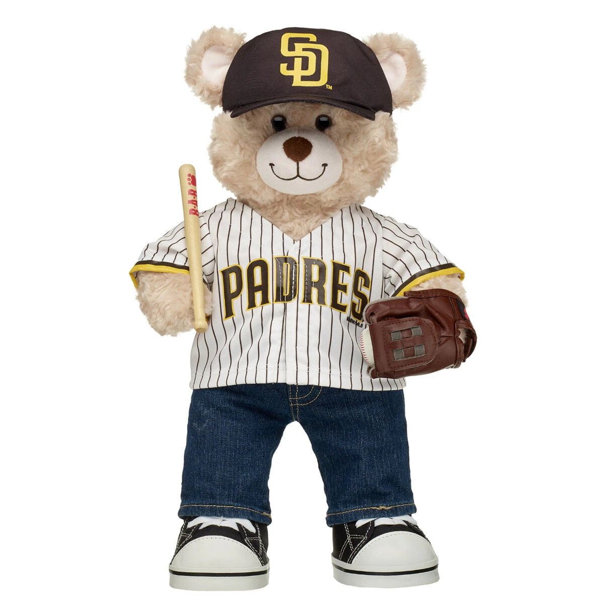 San Diego Padres™ Teddy Bear Gift Set | Build-A-Bear® - US 8847