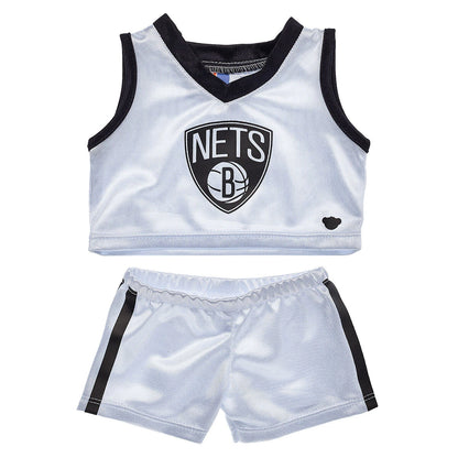 Brooklyn Nets Timeless Teddy Bear Basketball Gift Set | Build-A-Bear® - US 3413