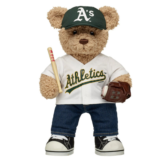 Oakland Athletics™ Teddy Bear Gift Set | Build-A-Bear® - US 4124