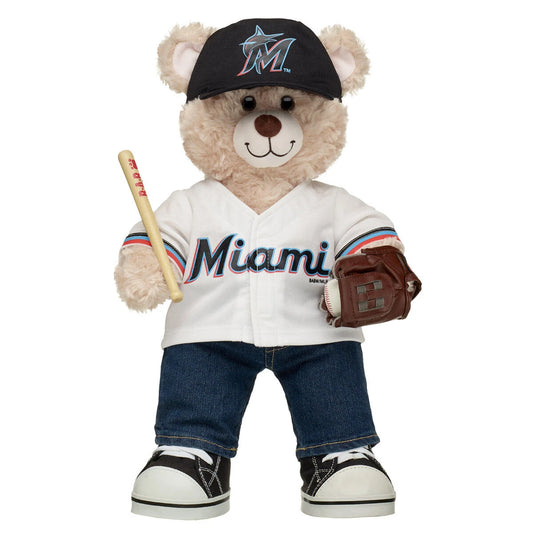 Miami Marlins™ Teddy Bear Gift Set | Build-A-Bear® - US 3151