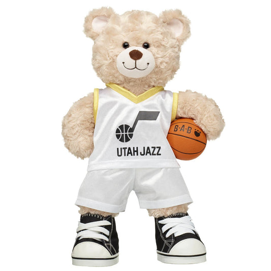 Happy Hugs Teddy Bear Utah Jazz Basketball Gift Set - US 5236