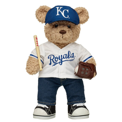 Kansas City Royals™ Teddy Bear Gift Set | Build-A-Bear® - US 9295