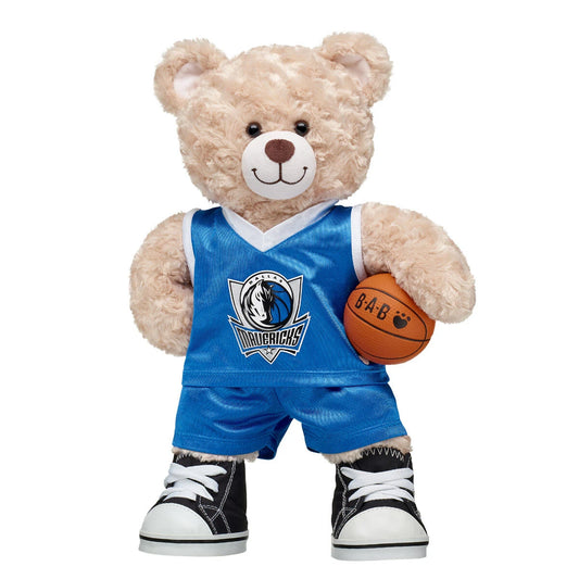 Dallas Mavericks Basketball Teddy Bear Gift Set | Build-A-Bear® - US 3511