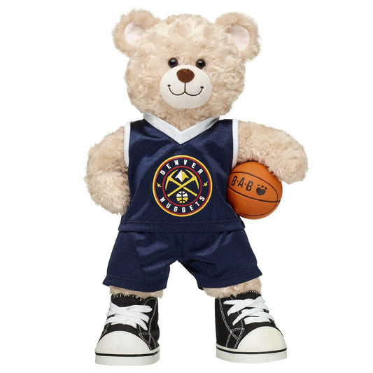 Denver Nuggets Basketball Teddy Bear Gift Set | Build-A-Bear® - US 6650