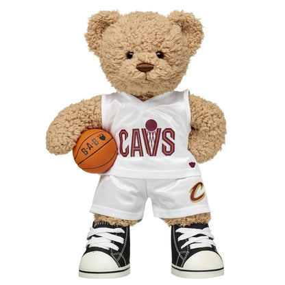 Cleveland Cavaliers Basketball Teddy Bear Gift Set | Build-A-Bear® - US 5523