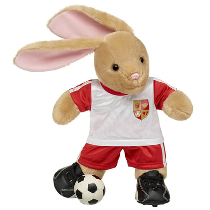 Pawlette™ Plush Red Soccer Set &amp; Soccer Ball | Build-A-Bear® - US 2196