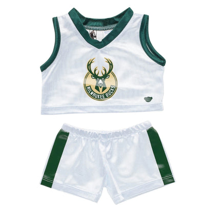 Milwaukee Bucks Stuffed Animal Uniform | Shop Now at Build-A-Bear® - US 2836