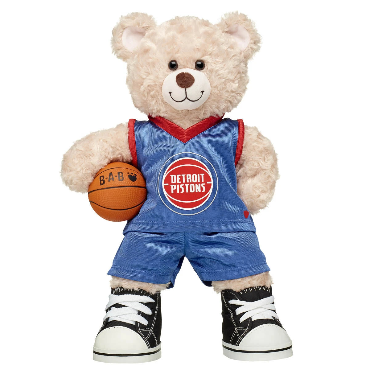 Detroit Pistons Basketball Teddy Bear Gift Set | Build-A-Bear® - US 4279