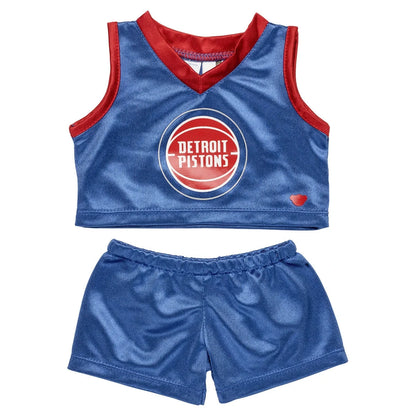 Detroit Pistons Basketball Teddy Bear Gift Set | Build-A-Bear® - US 3045