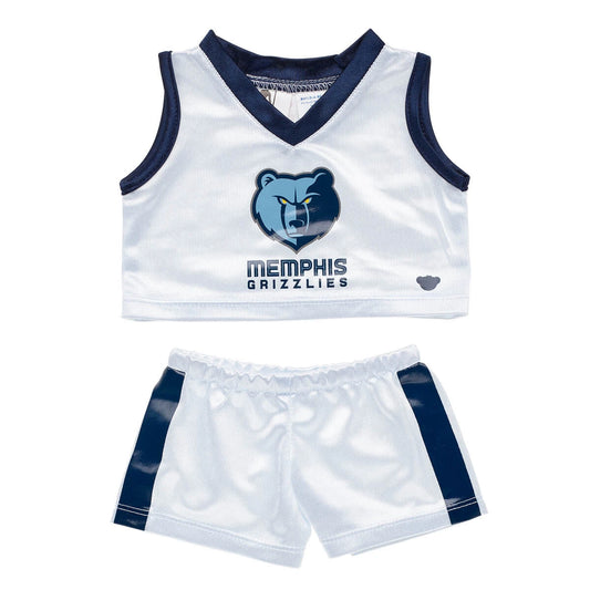 Memphis Grizzlies Uniform 2 pc. for Stuffed Animals | Build-A-Bear® - US 5730