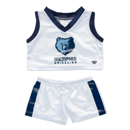 Memphis Grizzlies Uniform 2 pc. for Stuffed Animals | Build-A-Bear® - US 1456