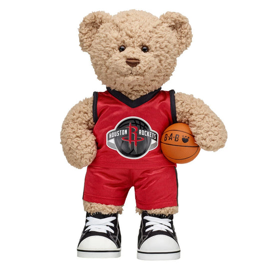 Timeless Teddy Bear Houston Rockets Basketball Gift Set - US 5768