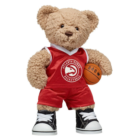 Timeless Teddy Bear Atlanta Hawks Basketball Gift Set - US 4806
