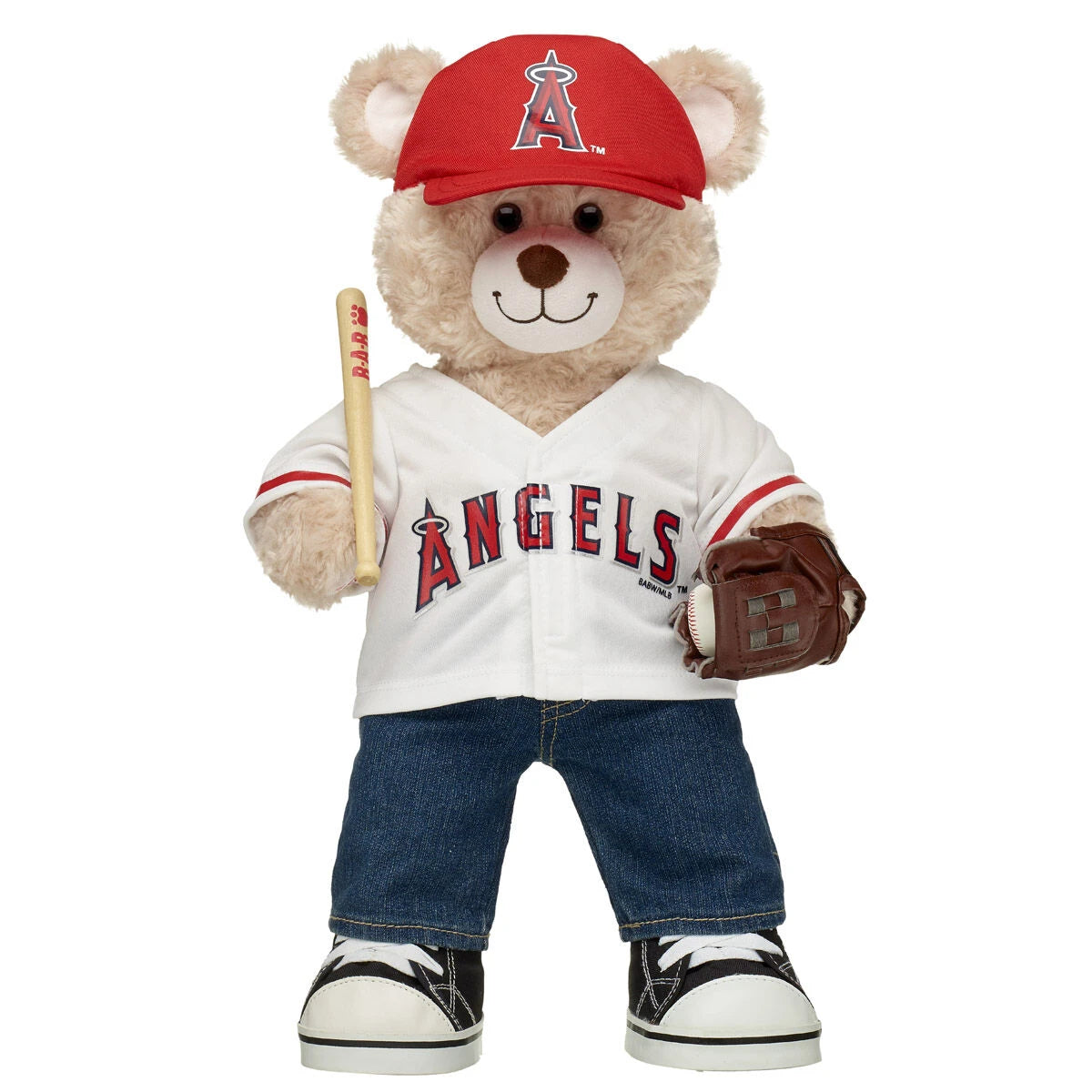 Los Angeles Angels™ Teddy Bear Gift Set | Build-A-Bear® - US 8119