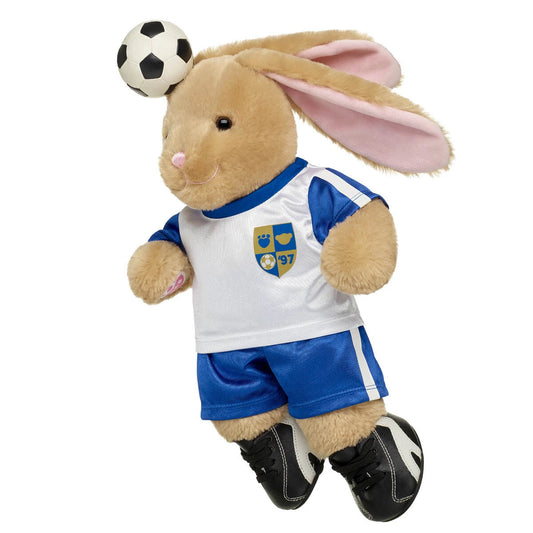 Pawlette™ Plush Blue Soccer Set &amp; Soccer Ball | Build-A-Bear® - US 8198