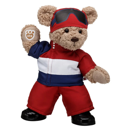 Timeless Teddy Bear Snowboarder Gift Set | Build-A-Bear - US 8169