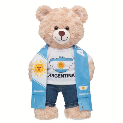 Argentina Scarf &amp; T-Shirt Set | Build-A-Bear - US 1905